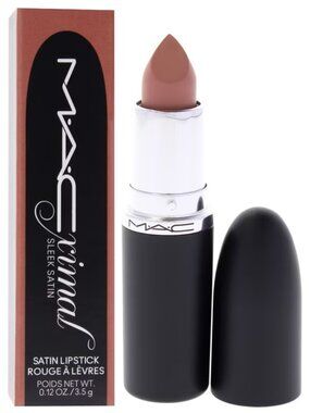 NIB ☑️ MAC #835 MODESTY M·A·Cximal Sleek Satin 8HR Hydrating Lipstick